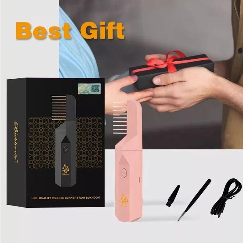 Electric Hair Brush Incense Burner For Bakhoor - Camel Deals